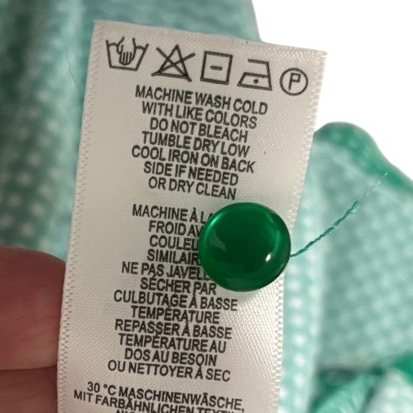 ADRIANNA PAPELL - NWT - SIZE MEDIUM - PRINT KNIT PLEATED TRAPEZE TOP BLOUSE B1 - Picture 12 of 12